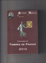 CATALOGUE TIMBRES DE FRANCE 2012