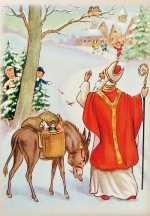 Cartes Noël chrétien par lot de 10