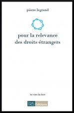 Pour la relevance des droits étrangers