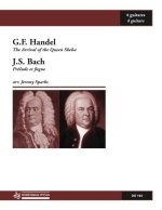 PRELUDE AND FUGUE & THE QUEEN OF SHEBA GUITARES-PARTITION+PARTIES SEPAREES