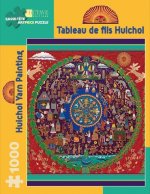 Puzzle Casse Tête - Tableau de fils Huichol - 1000 pièces
