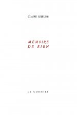 MEMOIRE DE RIEN