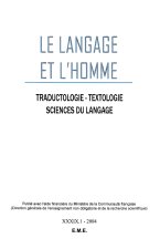 Le Langage et l'Homme