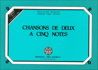 Chansons de deux à cinq notes, carnet n° 1