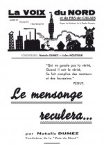 Le Mensonge reculera...