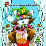 pistache au secours des abeilles (livre avec cd)