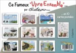 10 cartes postales en pochette : Ce Fameux Vivre Ensemble