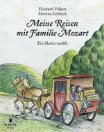 MEINE REISEN MIT FAMILIE MOZART LIVRE SUR LA MUSIQUE