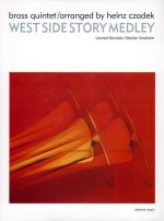 WEST SIDE STORY MEDLEY MUSIQUE D'ENSEMBLE-PARTITION+PARTIES SEPAREES