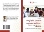 Les difficultés d'Adoption du E-learning par les Universités Congolaises à travers le programme