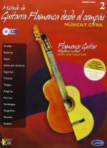 METODO DE GUITARRA FLAMENCA DESDE EL COMPAS, VOLUME 2 GUITARE+CD