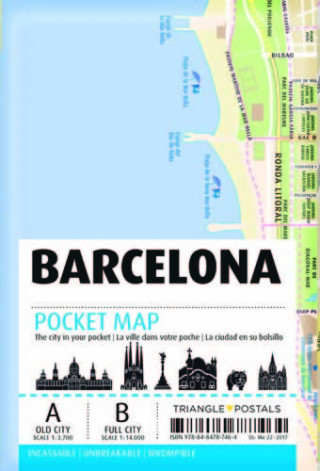 Barcelone Pocket Map