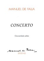 DE FALLA: CONCERTO FOR HARPSICHORD AND 5 INSTRUMENTS  SOLO PART