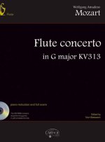 WOLFGANG AMADEUS MOZART: FLUTE CONCERTO IN G MAJOR KV 313 +CD-ROM