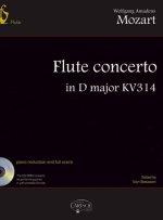 WOLFGANG AMADEUS MOZART: FLUTE CONCERTO IN D MAJOR KV 314 +CD-ROM