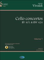 ANTONIO VIVALDI: CELLO CONCERTOS RV 401 & RV 424, VOLUME 1 +CD-ROM