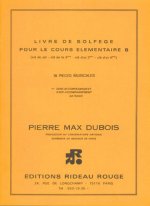 LIVRE DE SOLFEGE : COURS ELEMENTAIRE B LIVRE SUR LA MUSIQUE