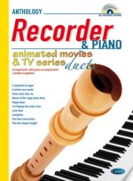 ANIMATED MOVIES AND TV DUETS FOR RECORDER AND PIANO +CD