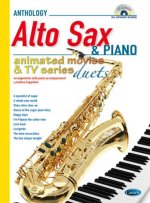 ANIMATED MOVIES AND TV DUETS FOR ALTO SAX AND PIANO +CD