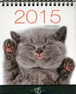 Calendrier de table Chats 2015