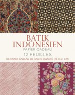 Batik indonésien Papier cadeau