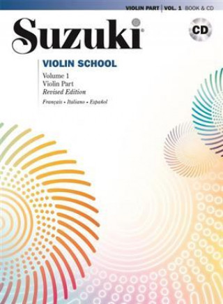 SUZUKI VIOLIN SCHOOL 1 ( ITALIAN/FRENCH/SPANISH ) -  RECUEIL + SUPPORT AUDIO