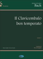 JOHANN SEBASTIAN BACH: THE WELL-TEMPERED CLAVIER - VOLUME 1 PIANO