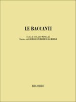 LE BACCANTI OPERA