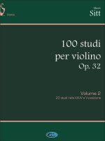 HANS SITT: 100 STUDI OP.32, PER VIOLINO - VOLUME 2
