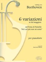 BEETHOVEN 6 VARIAZIONI G MAJ PF BK LIVRE SUR LA MUSIQUE