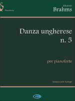 BRAHMS DANZA UNGHERESE NO5 PF BK LIVRE SUR LA MUSIQUE
