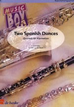 TWO SPANISH DANCES CLARINETTE -PARTITION+PARTIES SEPAREES