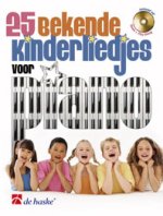 25 BEKENDE KINDERLIEDJES VOOR PIANO PIANO +CD