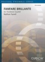 FANFARE BRILLANTE TROMBONE -PARTITION+PARTIES SEPAREES