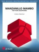 MANZANILLO MAMBO SAXOPHONES -PARTITION+PARTIES SEPAREES