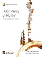 I GOT PLENTY O' NUTTIN' SAXOPHONES -PARTITION+PARTIES SEPAREES