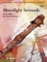 MOONLIGHT SERENADE FLUTE A BEC -PARTITION+PARTIES SEPAREES