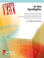 IN THE SPOTLIGHTS MUSIQUE D'ENSEMBLE -PARTITION+PARTIES SEPAREES