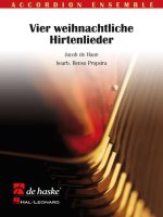 VIER WEIHNACHTLICHE HIRTENLIEDER ACCORDEON -PARTITION+PARTIES SEPAREES