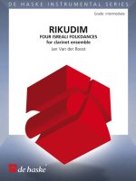 RIKUDIM (FOUR ISRAELI FOLKDANCES) CLARINETTE -PARTITION+PARTIES SEPAREES