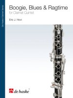 BOOGIE, BLUES & RAGTIME CLARINETTES -PARTITION+PARTIES SEPAREES
