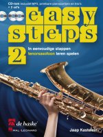EASY STEPS 2 TENORSAXOFOON SAXOPHONE +CD