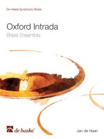 OXFORD INTRADA MUSIQUE D'ENSEMBLE -PARTITION+PARTIES SEPAREES