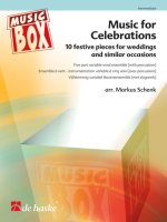 MUSIC FOR CELEBRATIONS MUSIQUE D'ENSEMBLE -PARTITION+PARTIES SEPAREES