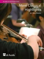 MORE CLASSICAL HIGHLIGHTS MUSIQUE D'ENSEMBLE -PARTITION+PARTIES SEPAREES