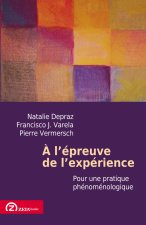 A L EPREUVE DE L EXPERIENCE POUR UNE PRATIQUE PHENOMENOLOGIQUE