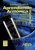 SAITTA APRENDIENDO ARMONICA BK/CD +CD