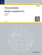 SONATA A QUATTRO IN C -ENSEMBLE DE PARTITIONS
