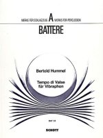 TEMPO DI VALSE OP. 76C PERCUSSIONS A CLAVIER