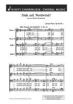 STEH AUF, NORDWIND! OP. 66/1 CHANT